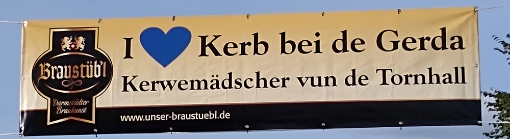 I love Kerb bei de Gerda